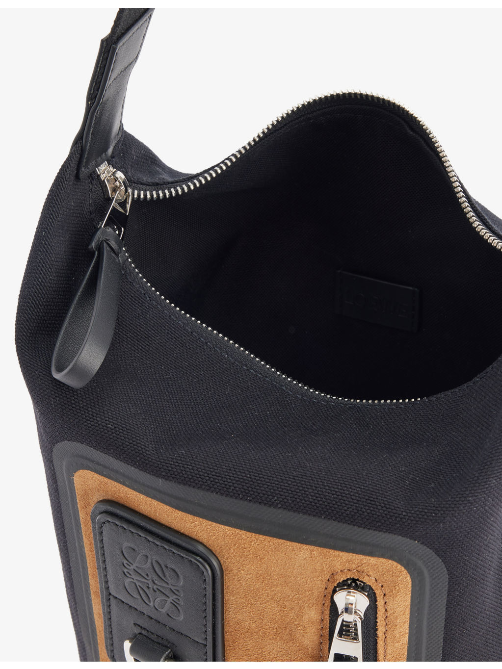 Flex Loop Small Cotton Shoulder Bag - 7