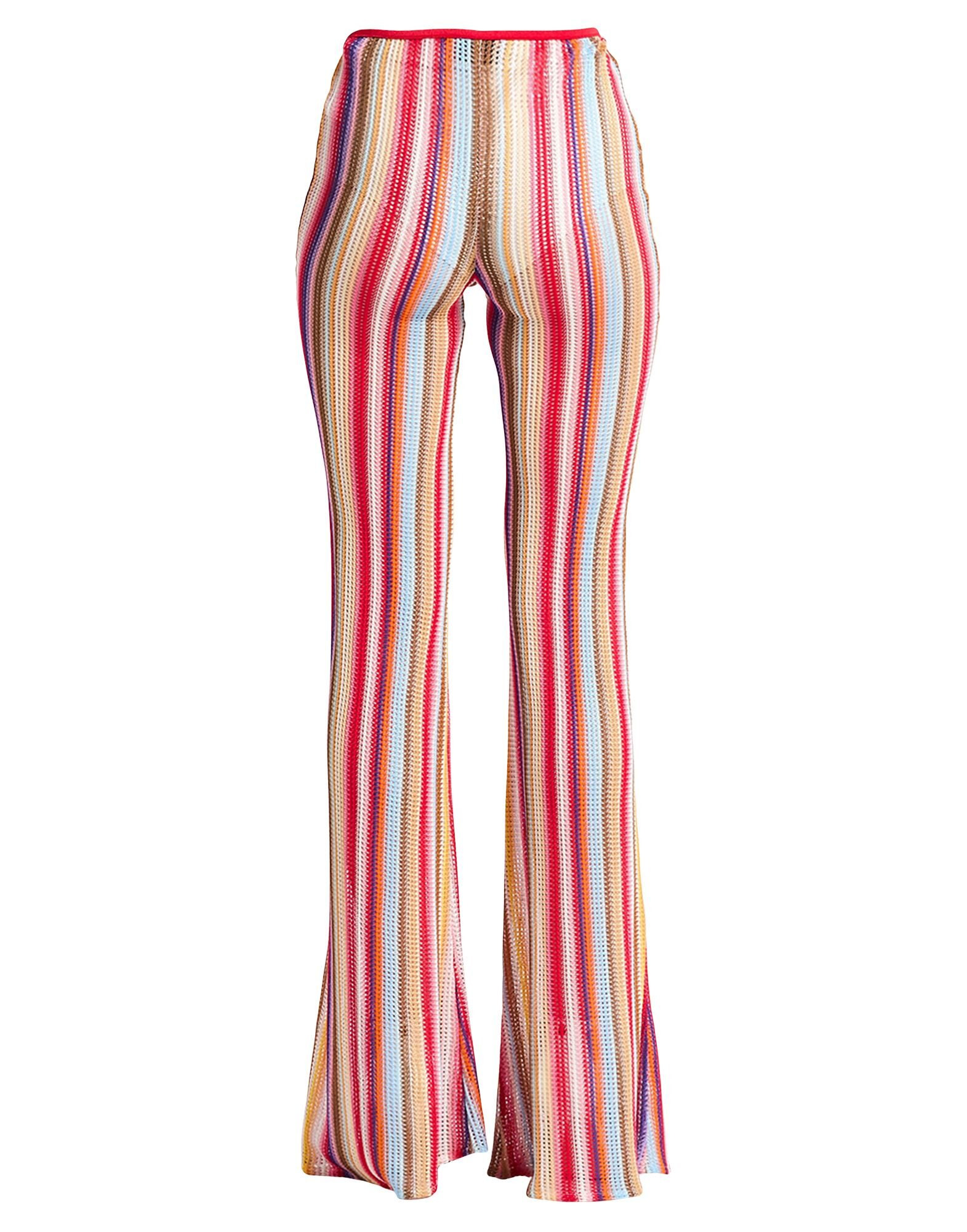 Red Women's Casual Pants - 2
