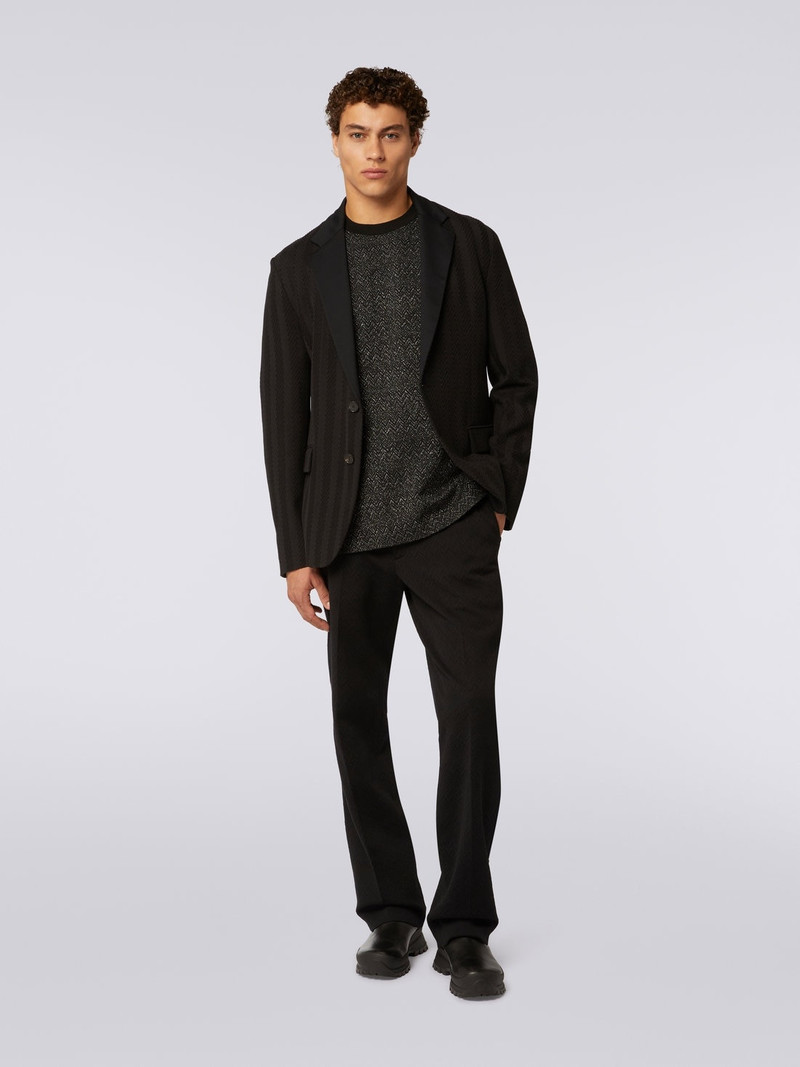 Missoni Cotton and viscose chevron jacket outlook