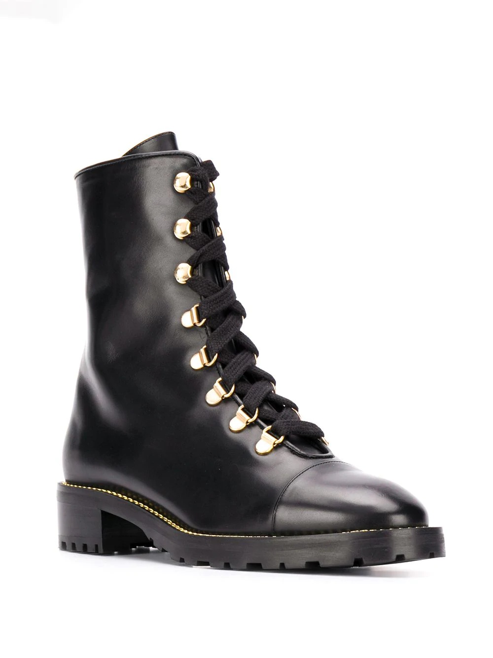 chain-trim boots - 2