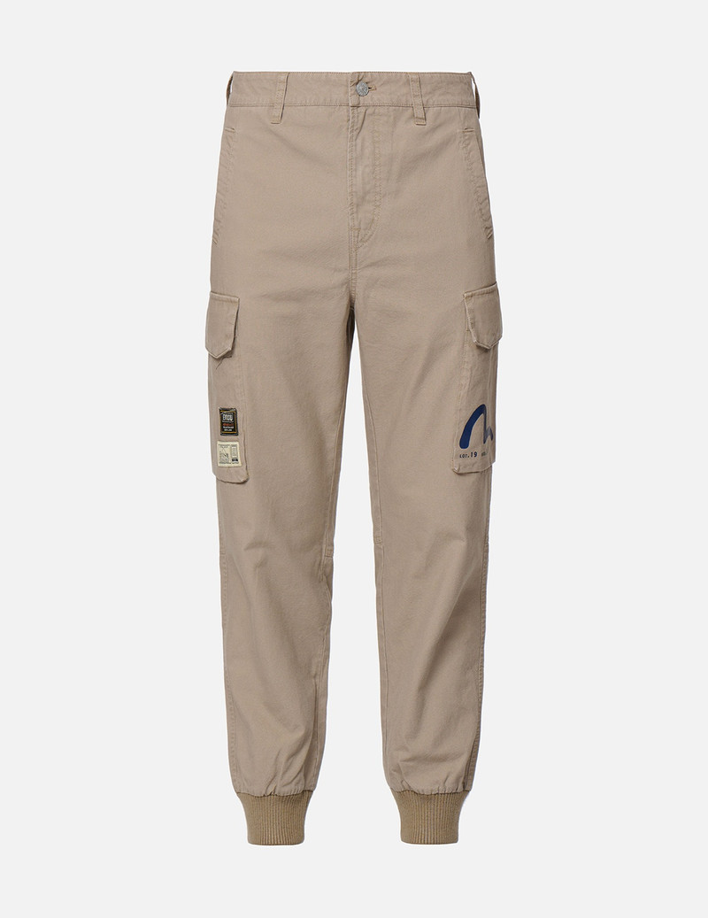 HIDE-AND-SEEK GODHEAD PRINT CARGO JOGGER PANTS 1