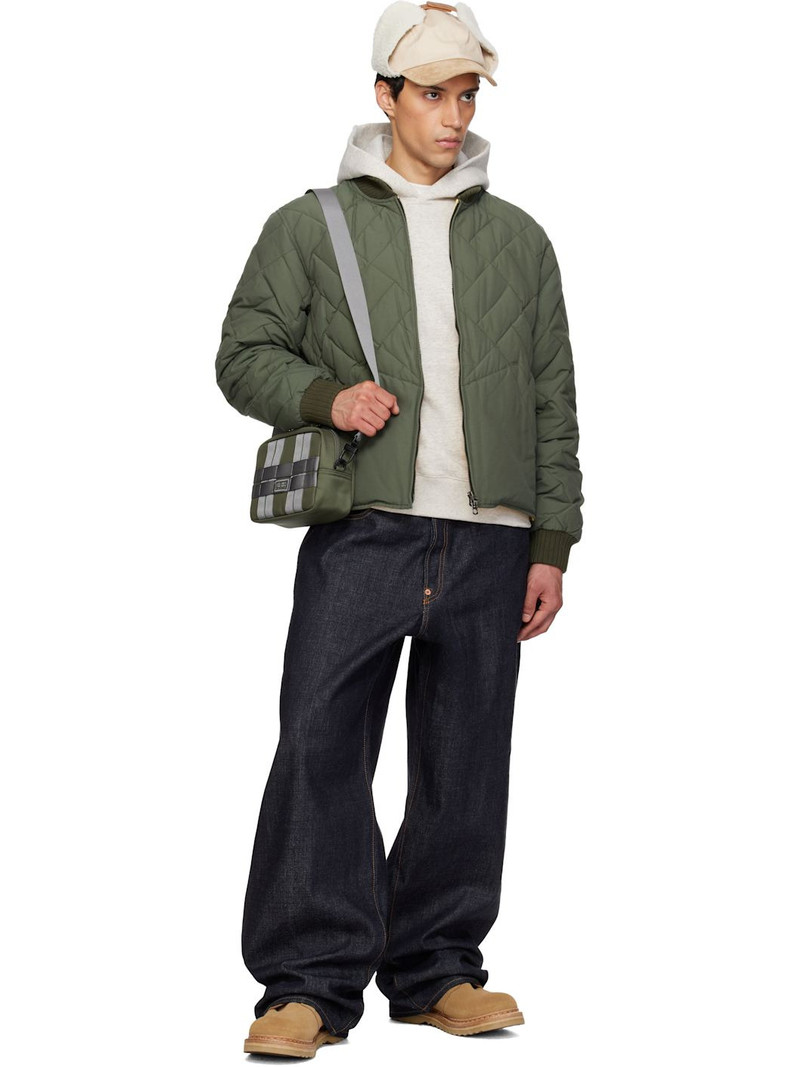 KENZO Indigo Turn Up Wide Fit Jeans outlook