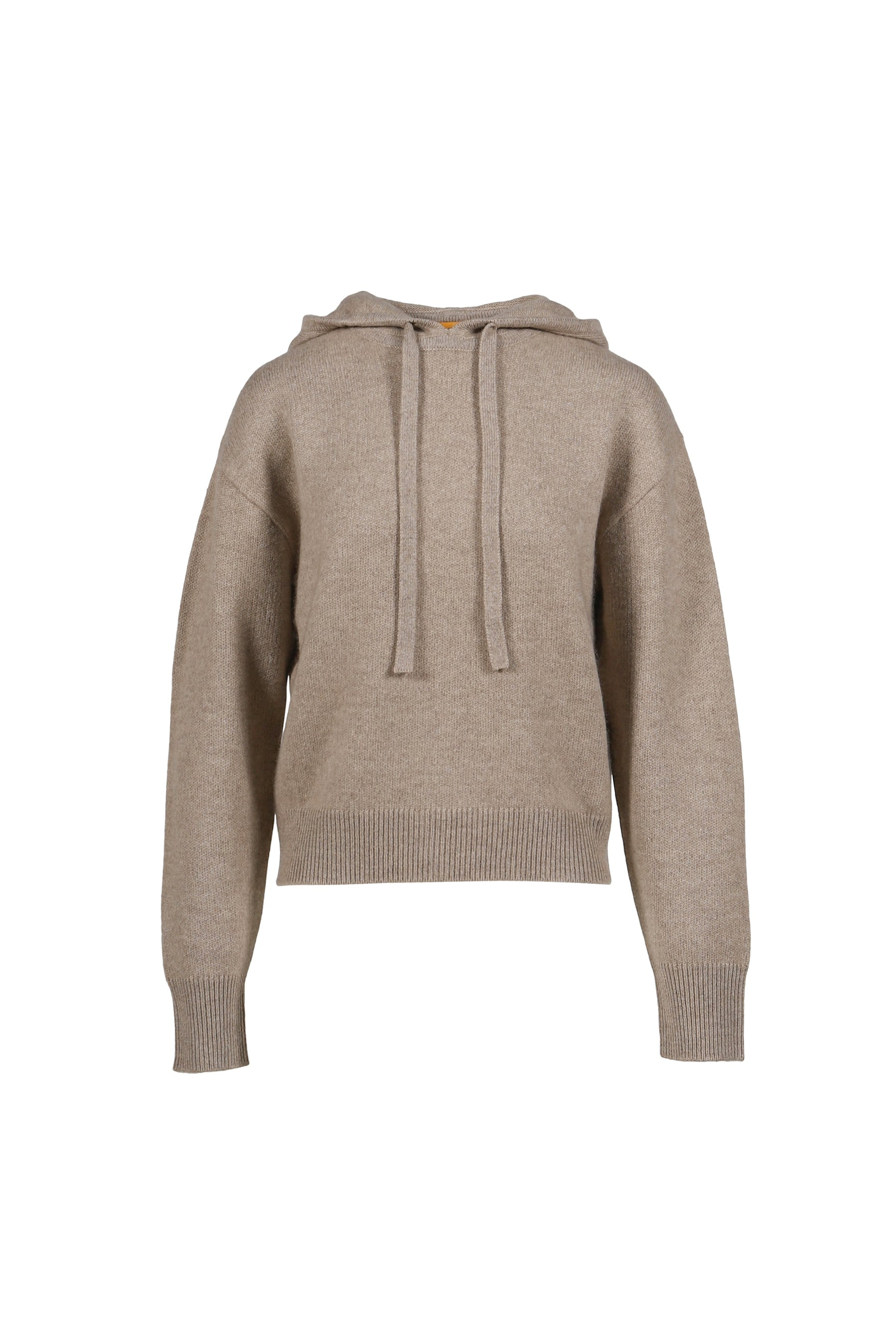 COLLEGIATE HOODIE IN CASHMERE / TAUPE - 1