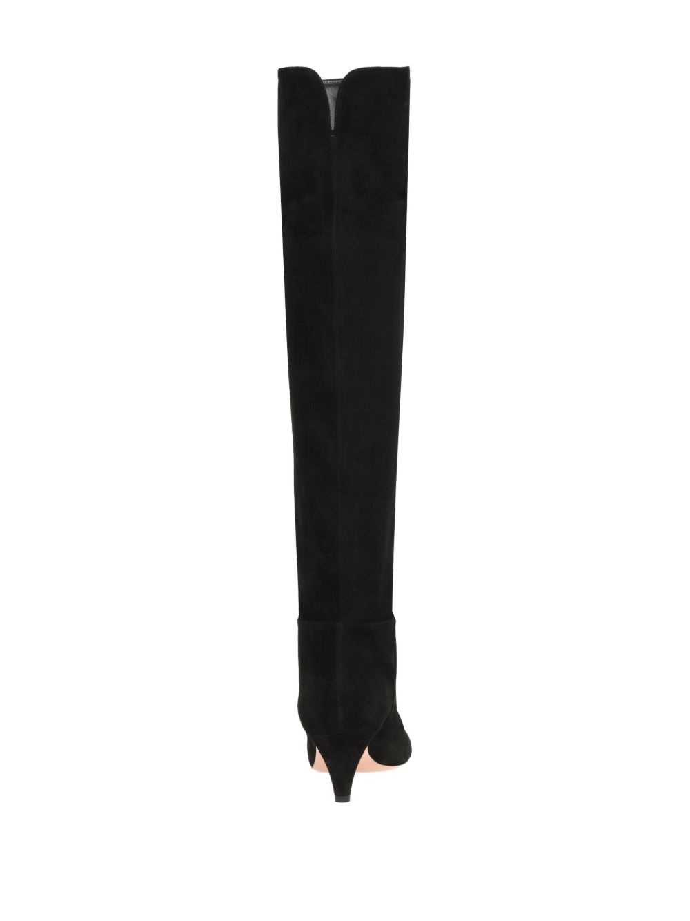 knee-high pointed-toe boots - 3