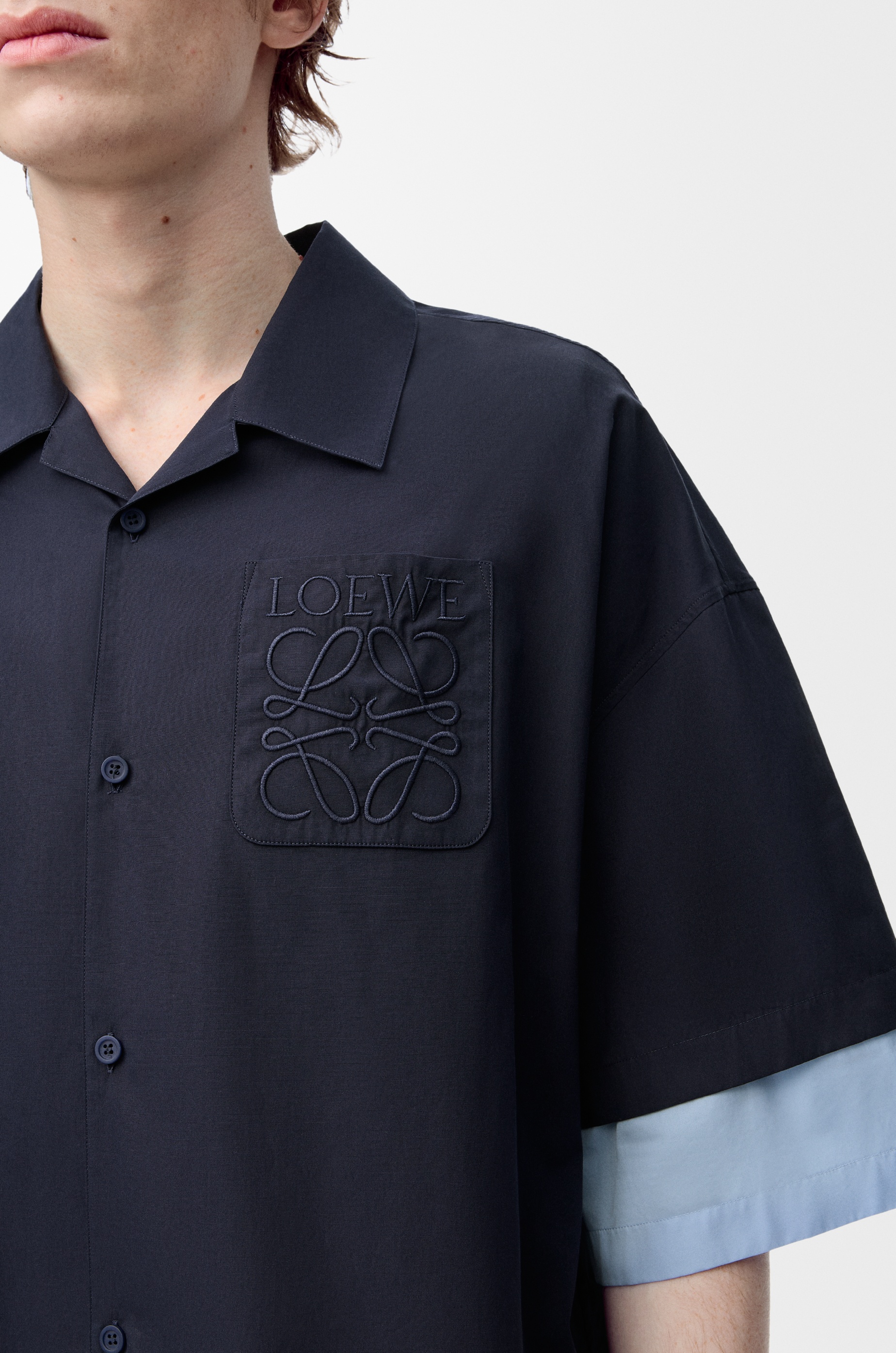 Short sleeve shirt in cotton - 5