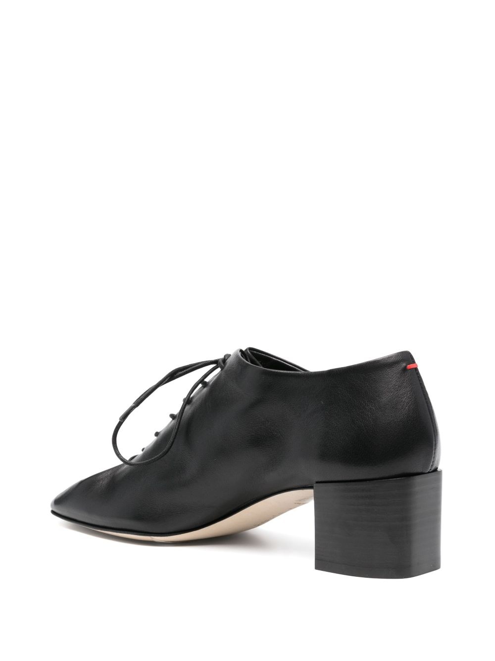 50mm leather pumps - 3