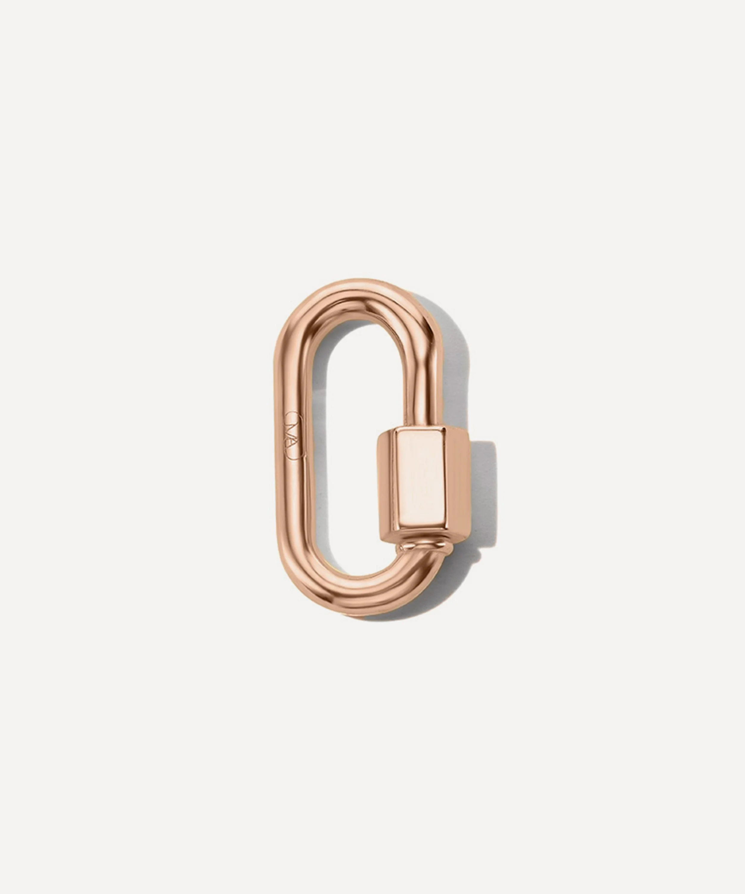 14ct Rose Gold Babylock Carabiner Clasp - 1