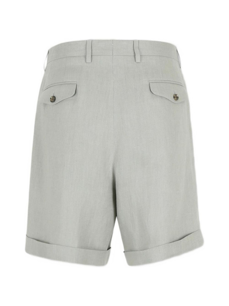 LARDINI cuffed turn-up shorts outlook
