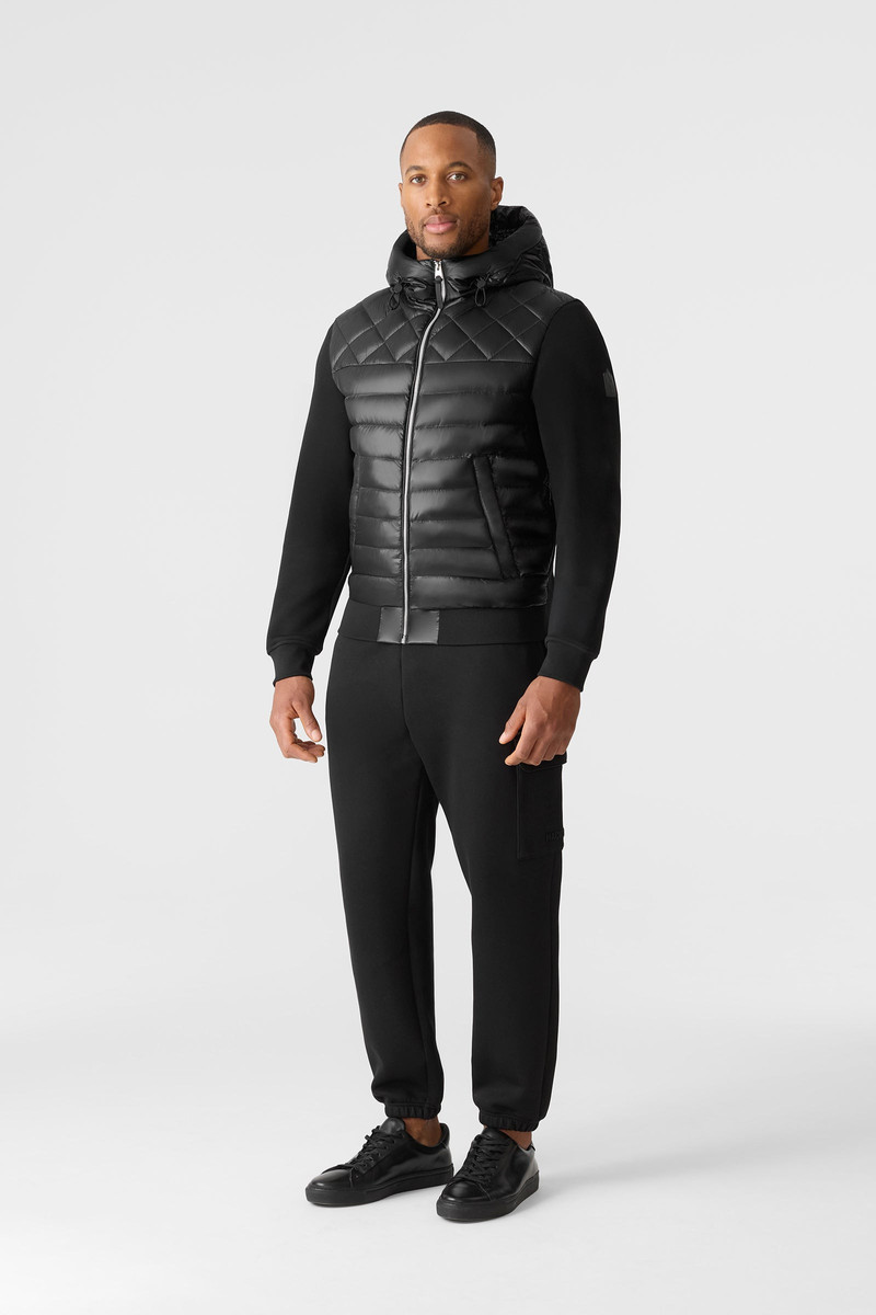 MACKAGE FLETCHER  Mixed-Media Down Hooded Jacket outlook