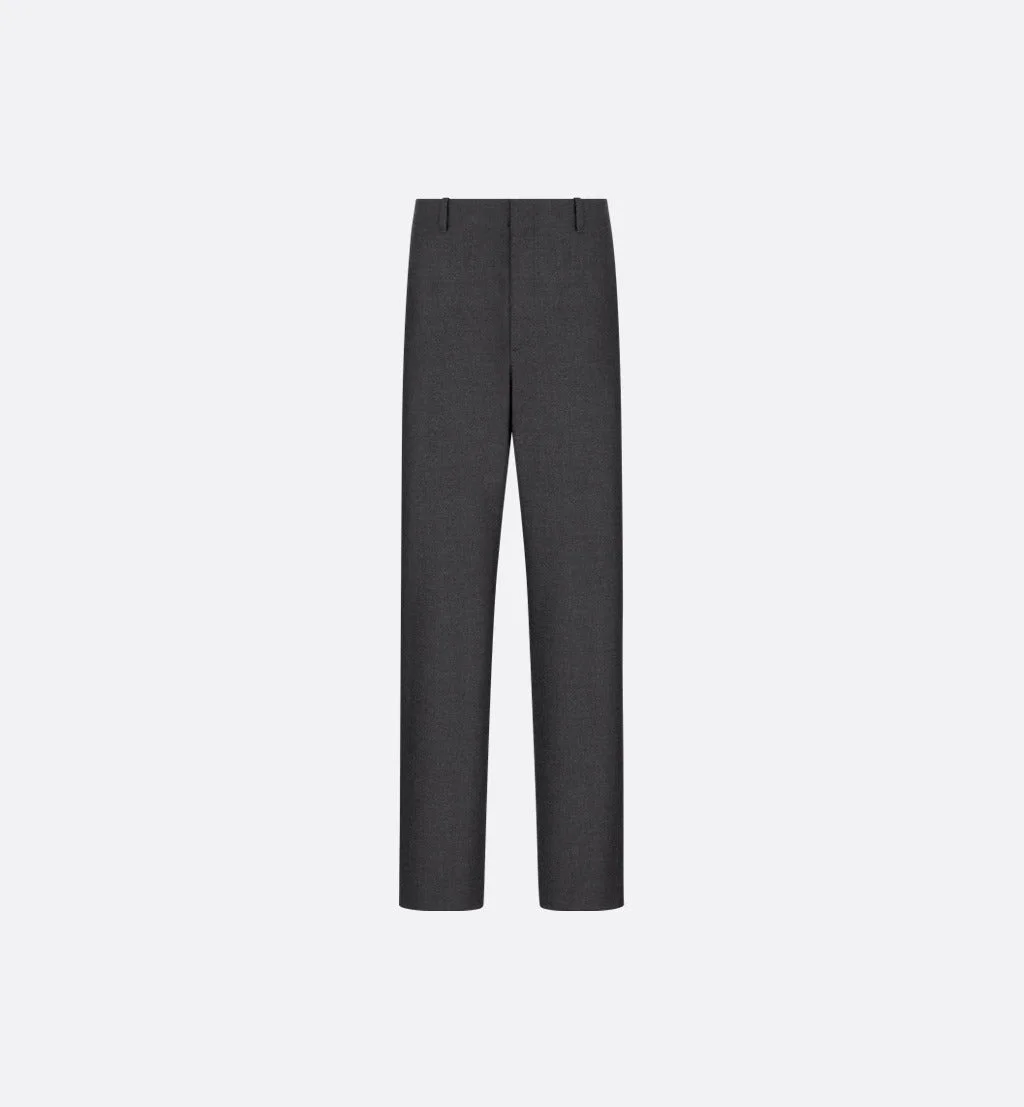 Dior Tailored Fit Cashmere Pants Grey Men - 1