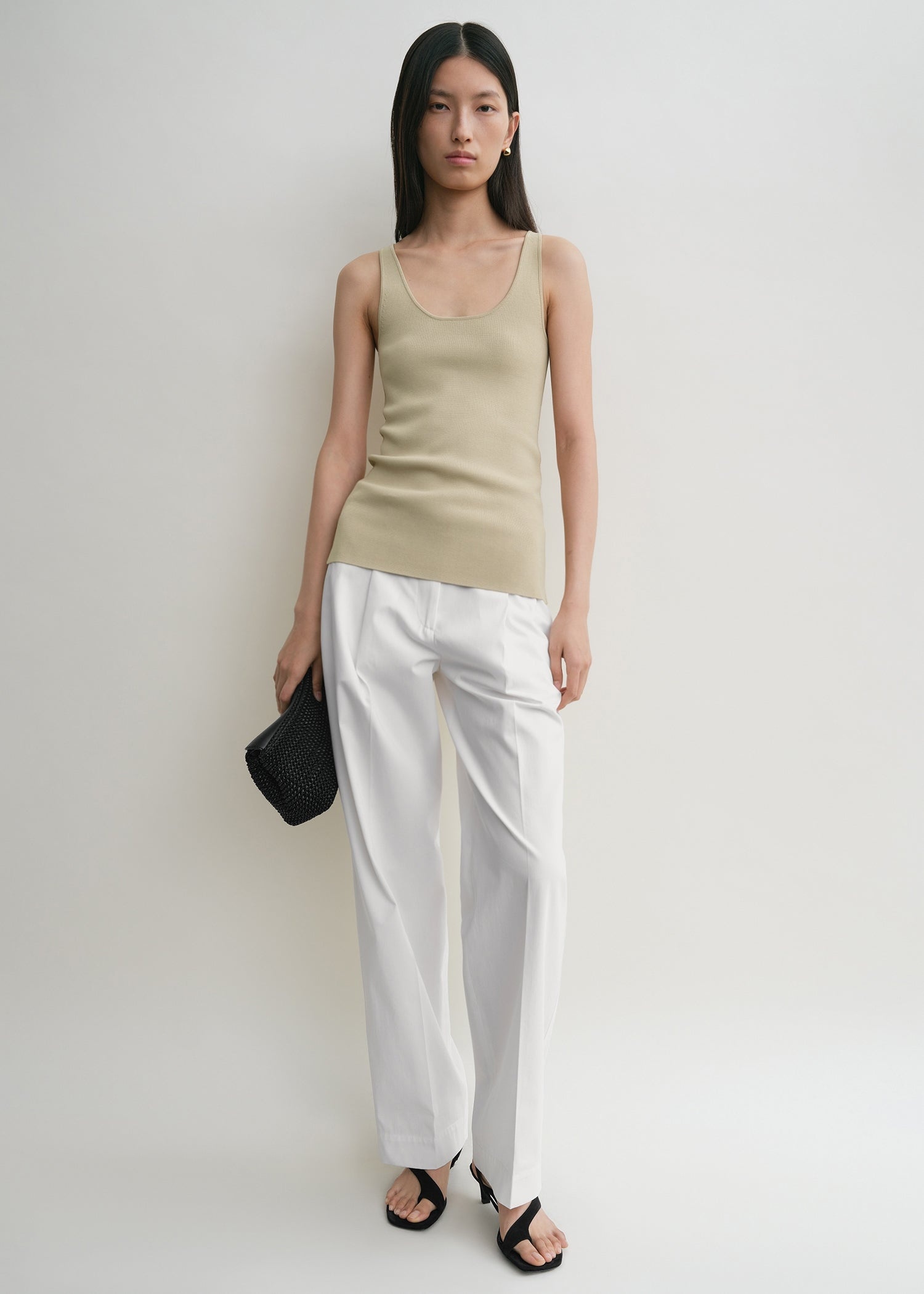 Compact knit tank desert - 2