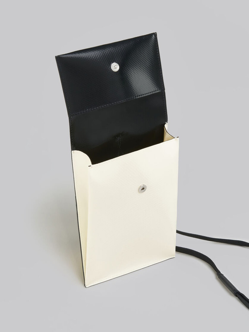 TRIBECA WHITE AND BLACK PHONE CASE 4