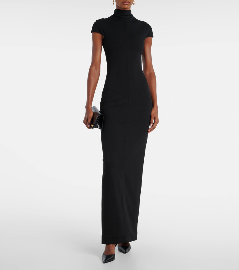 SOLACE LONDON Lang crêpe maxi dress outlook