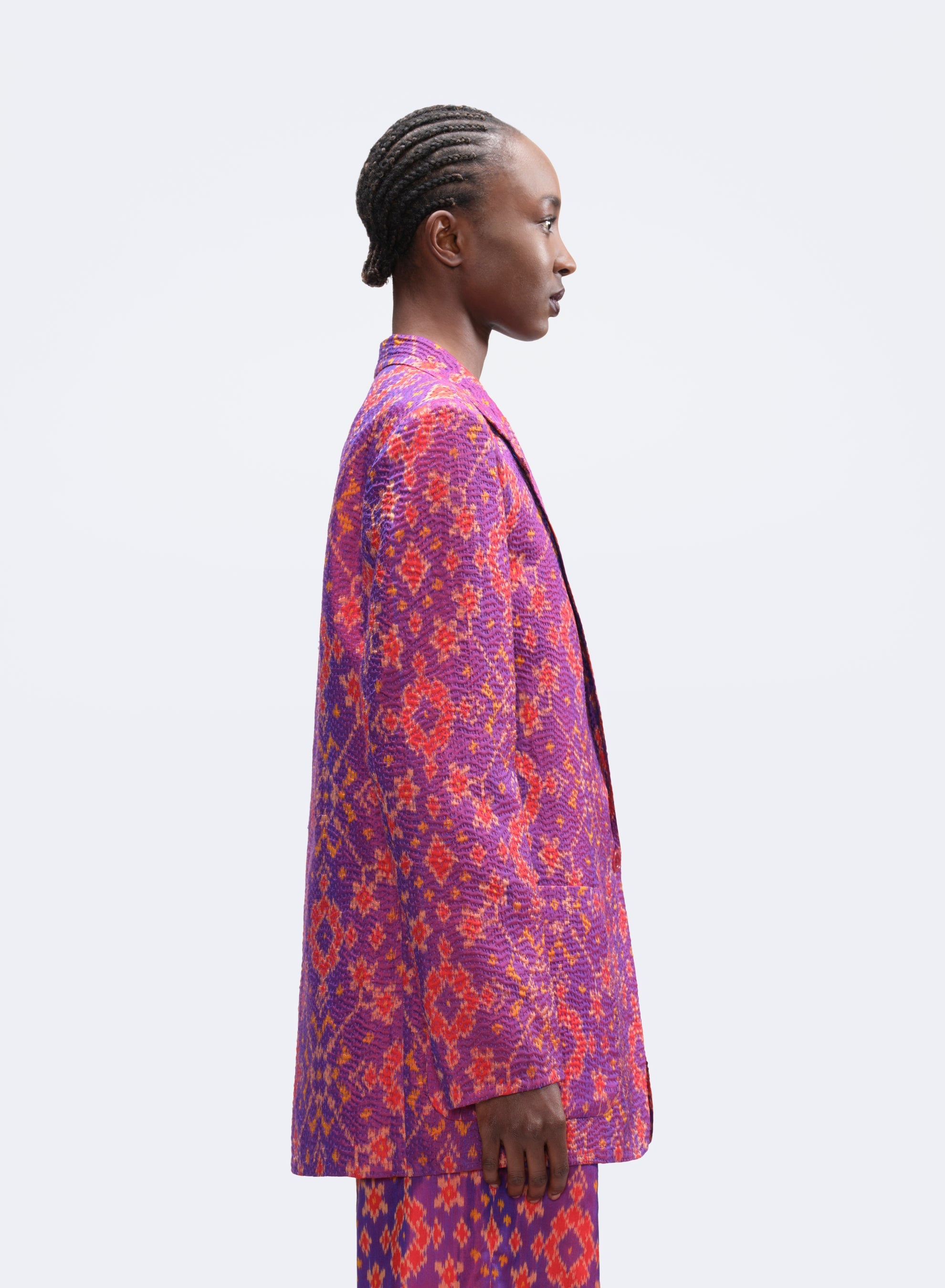 BLAZER IN IKAT WEAVE - 3