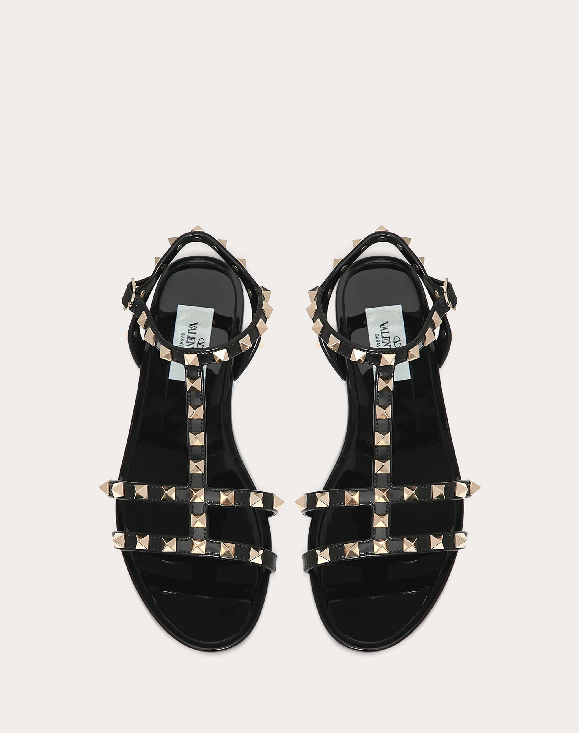 Rockstud flat rubber sandal - 4