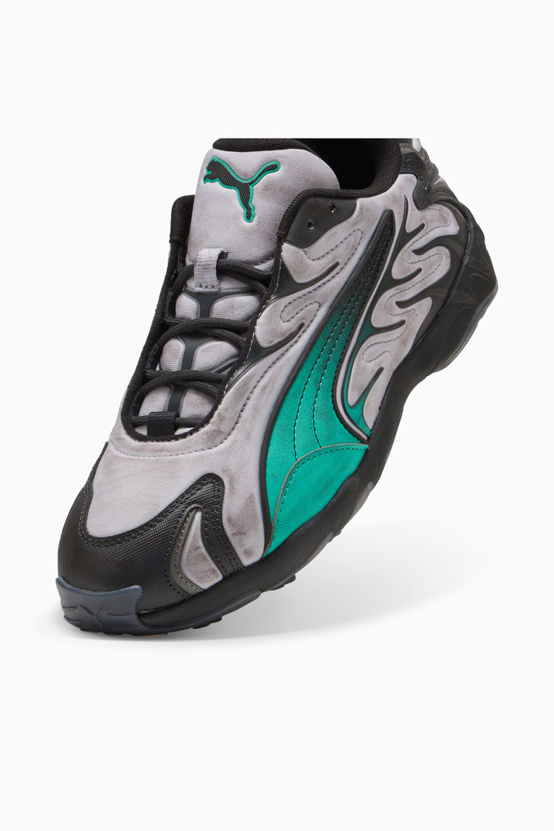 Inhale Distressed Sneakers 8