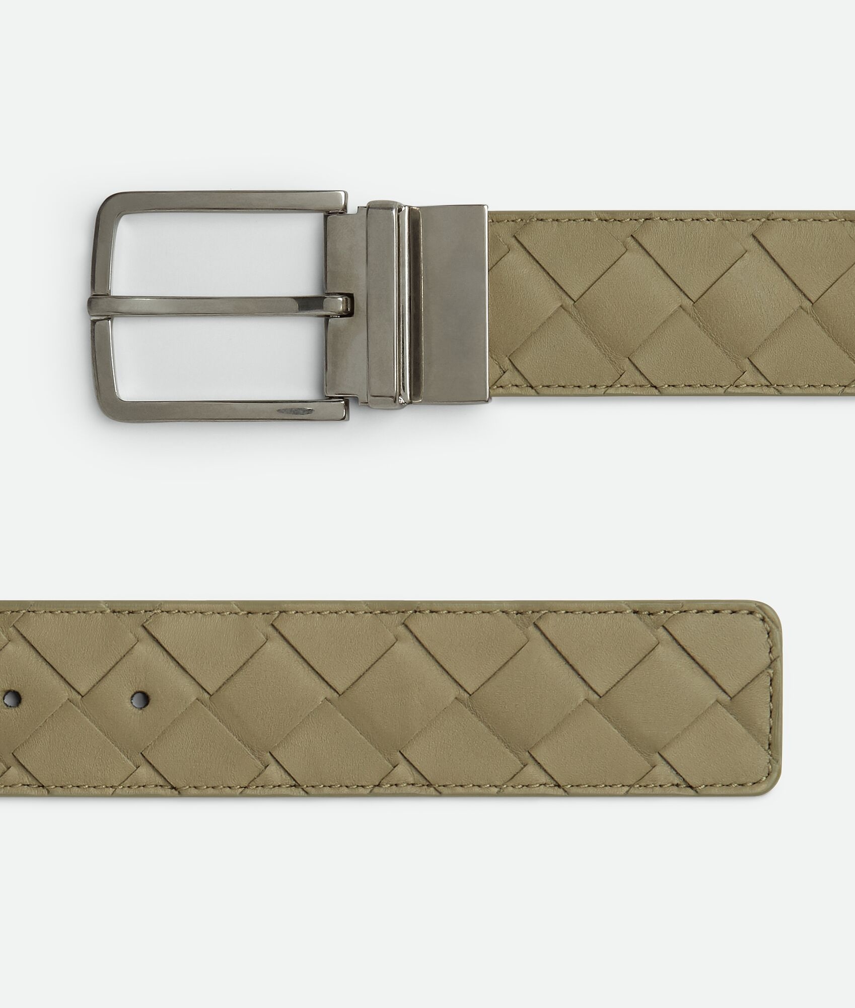 intrecciato reversible belt - 3