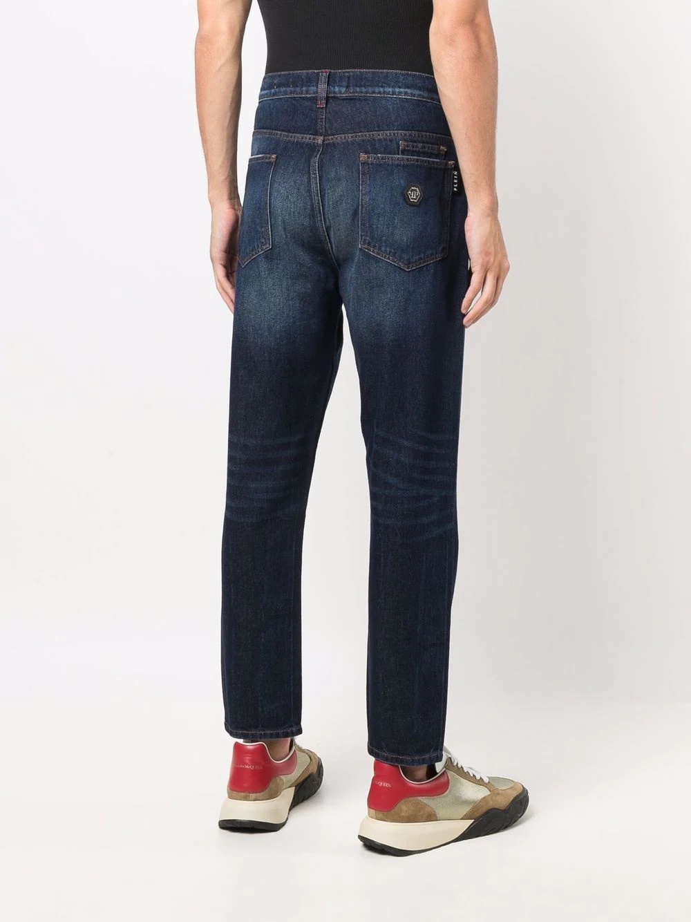 Carrot Fit Iconic Plein straight-leg jeans - 4