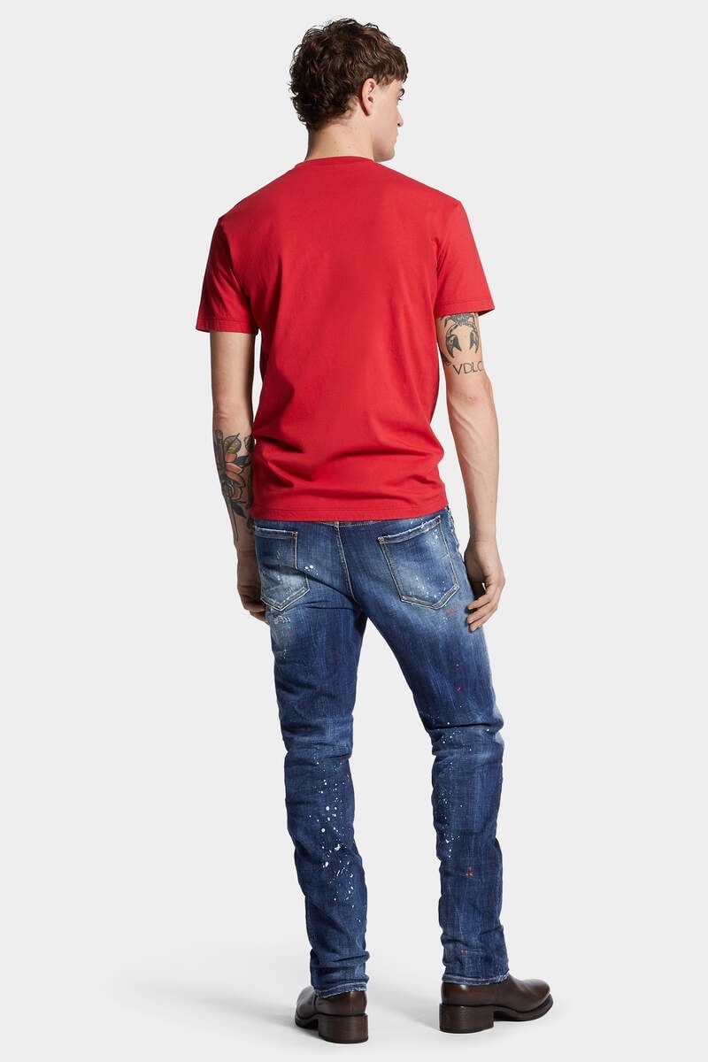 MEDIUM EASY RED SPOTS WASH 642 JEANS - 4