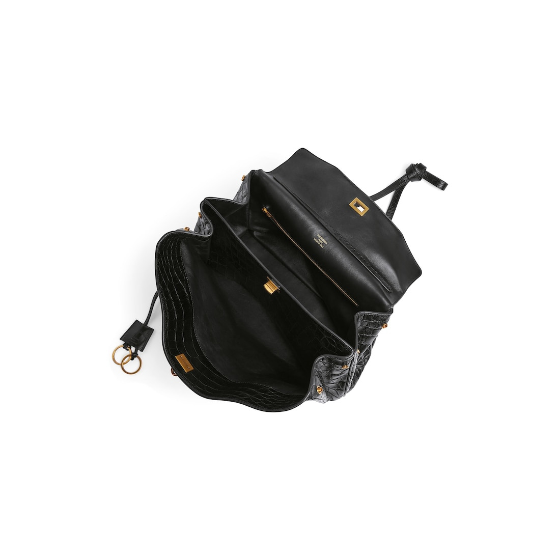 Women's Rodeo Handbag Medium in Black - 6