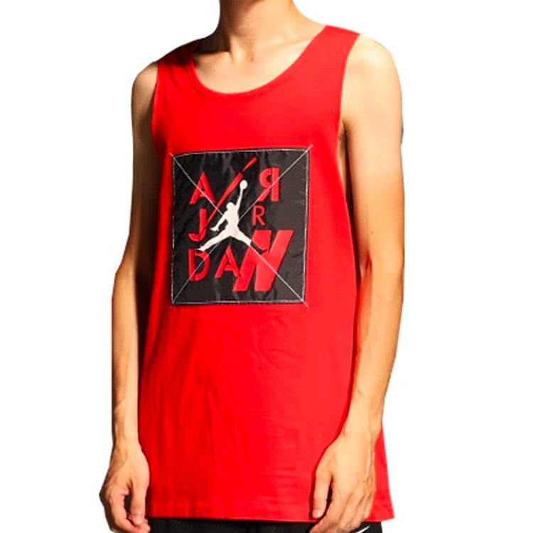 Air Jordan Sports Training Basketball Vest Red CI0276-657 - 3