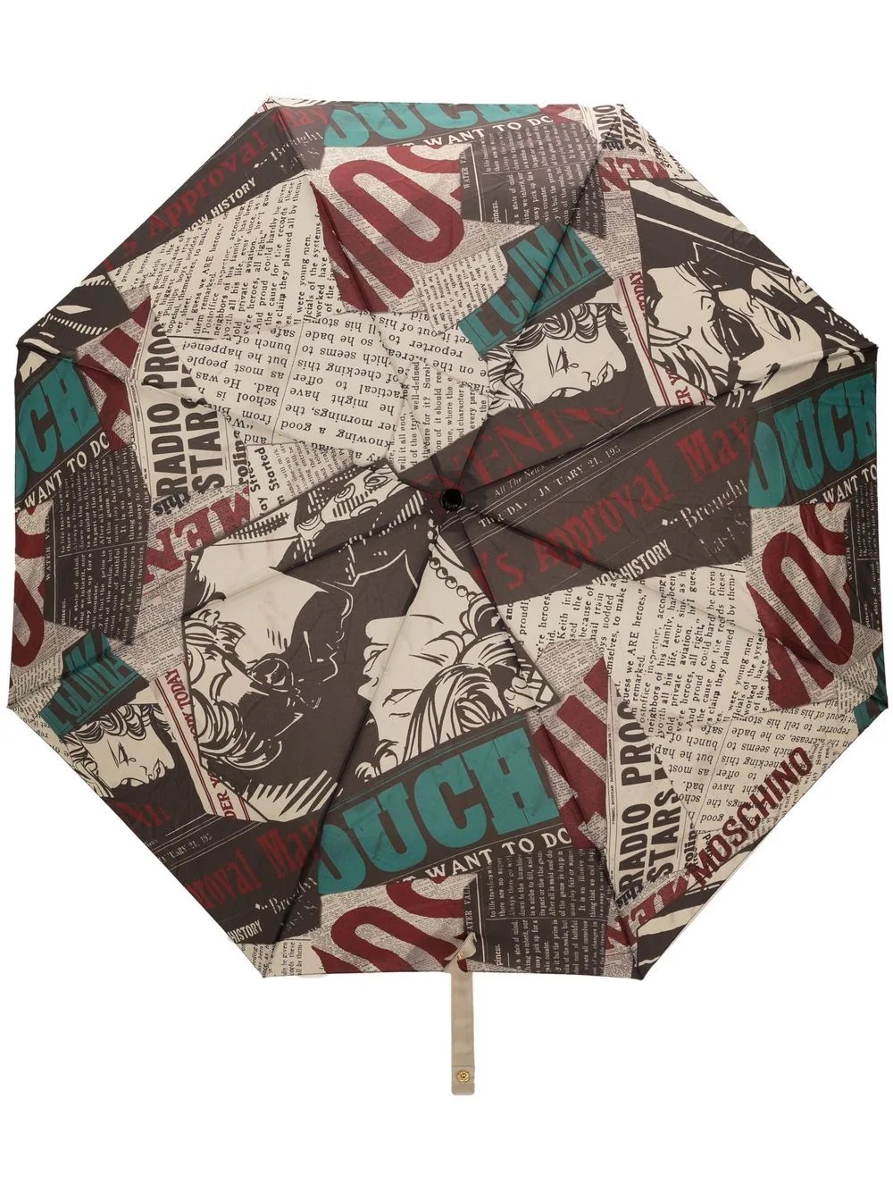 graphic-print umbrella - 1