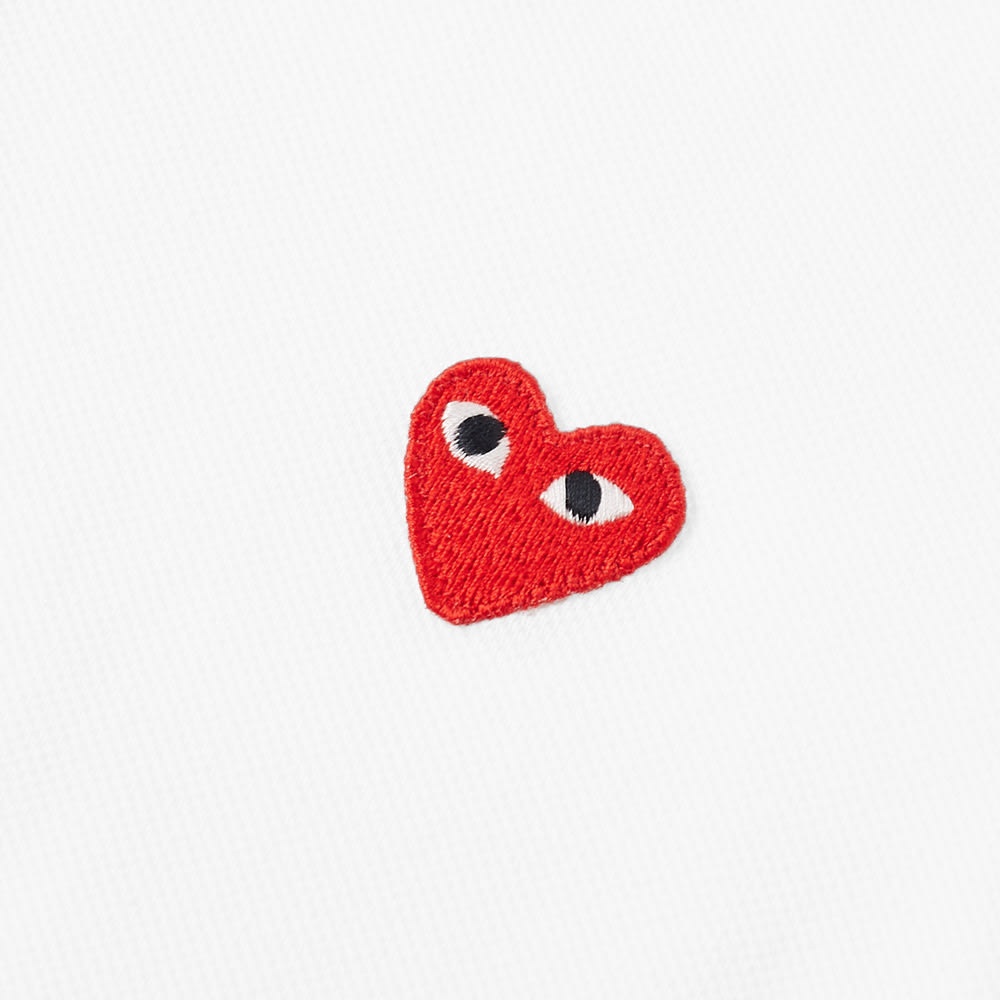 Comme des Garcons Play Kids Red Heart Polo - 2