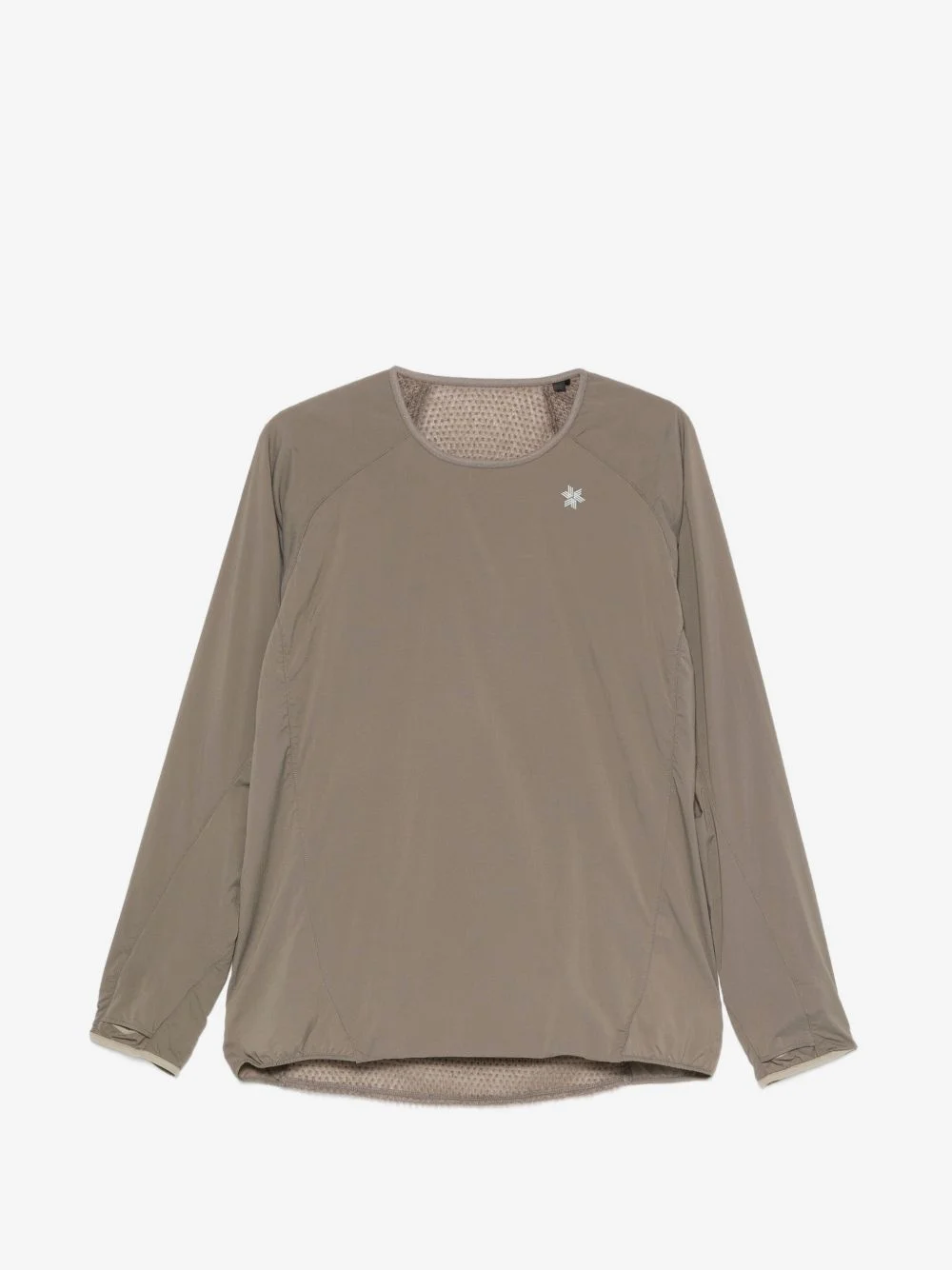 logo-print raglan-sleeve sweater - 1