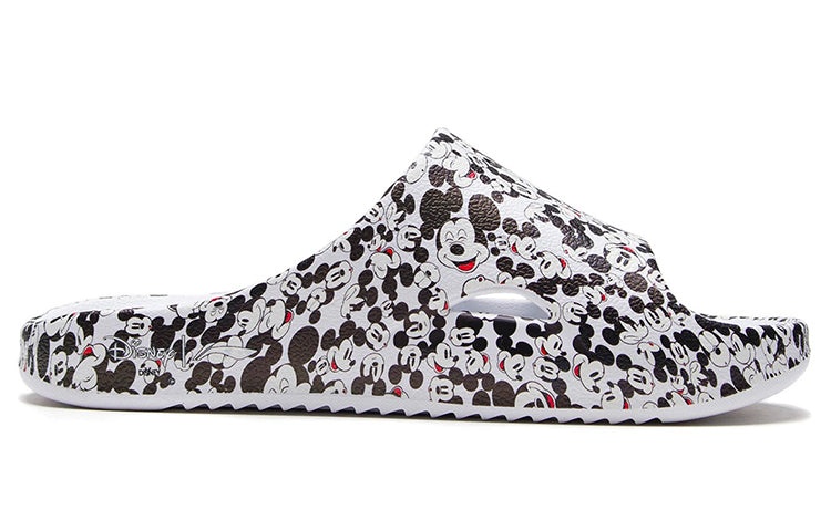 (WMNS) Disney x Li-Ning Casual Fashion Mickey Slippers 'Standard White Black' AGAS010-1 - 3