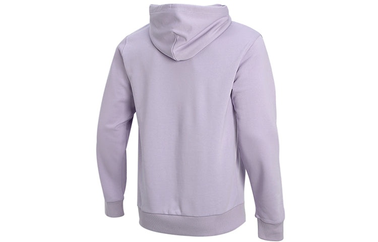 Men's Converse Athleisure Casual Sports Hooded Pullover Knit Light Purple 10020343-A19 - 2