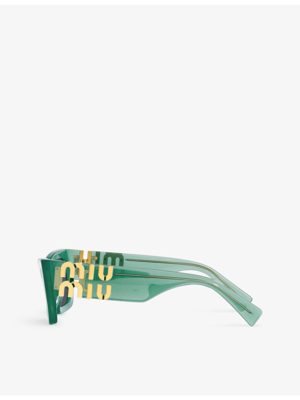 MU 09WS rectangle-frame acetate sunglasses - 4