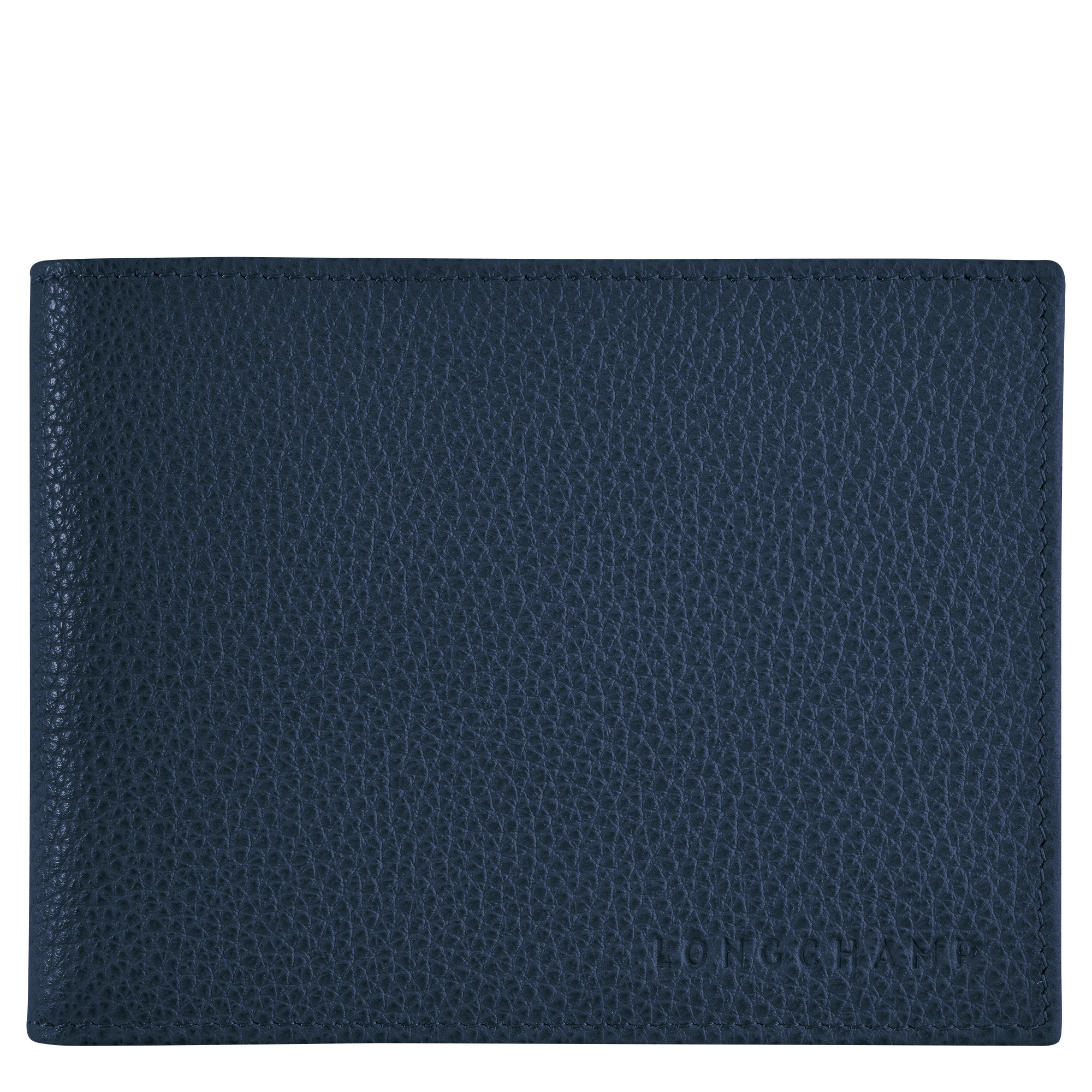 Le Foulonné Wallet Navy - Leather - 1