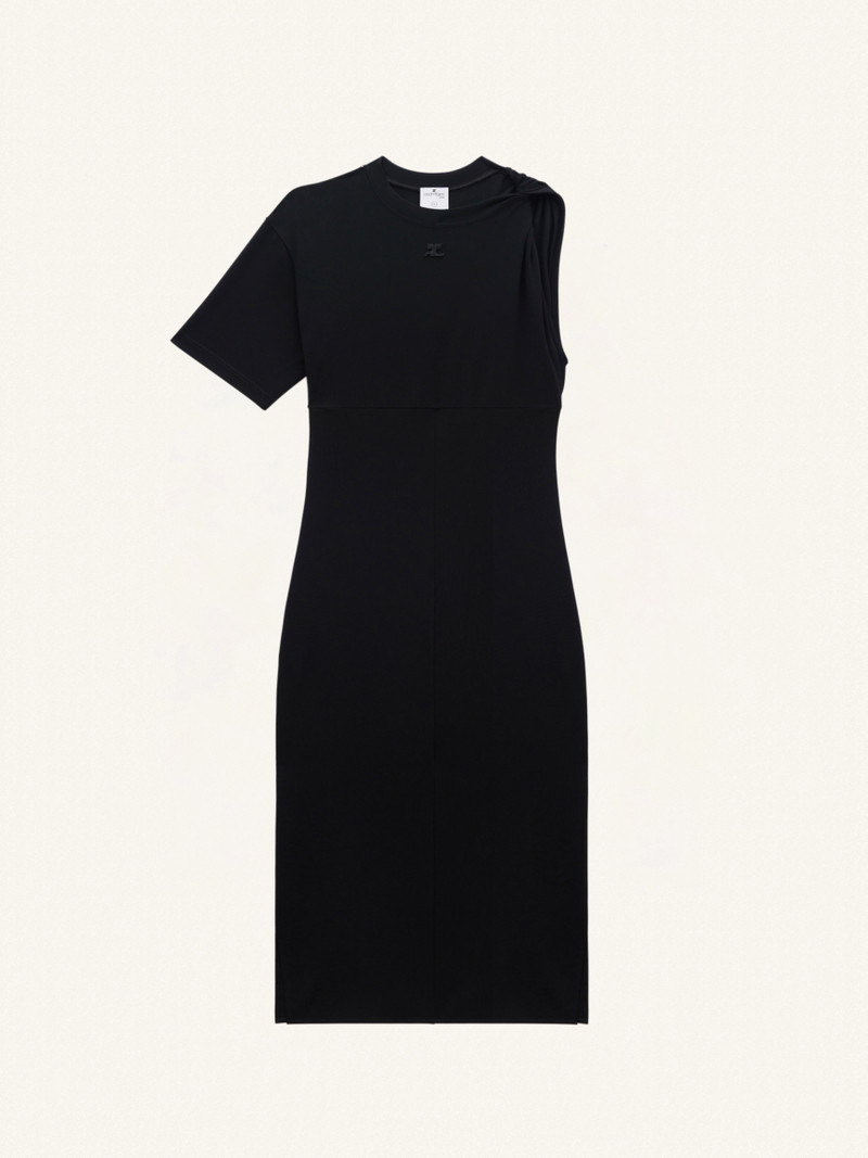 TWISTED BIGOUT T-SHIRT DRESS 1