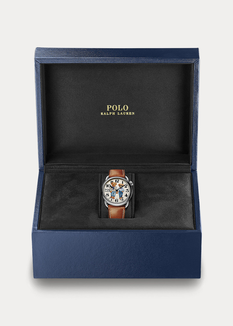 38MM Ralph & Ricky Beach Polo Bear Watch 5