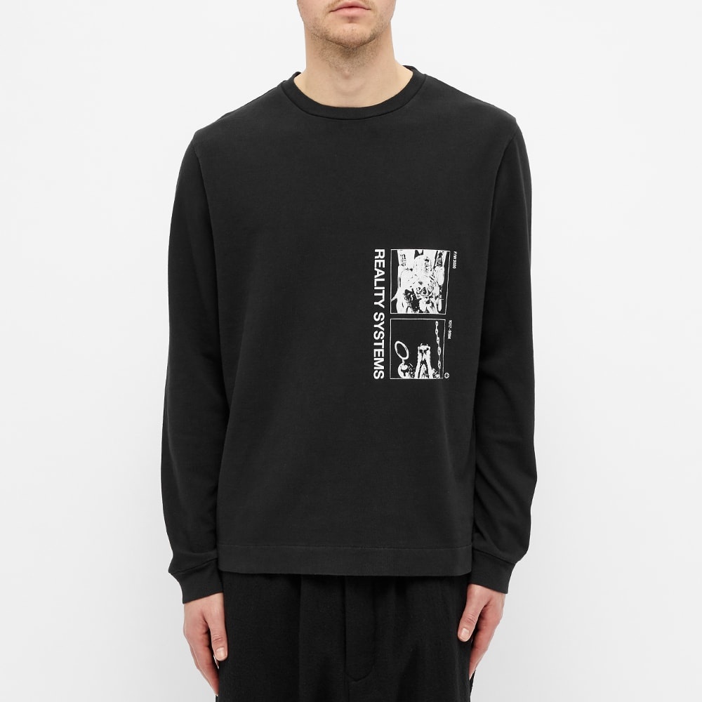 1017 ALYX 9SM Long Sleeve Grid Reality Systems Printed Tee - 4