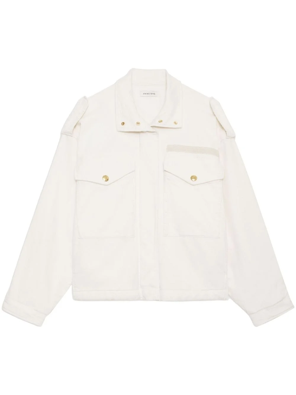 Audrey logo-buttons jacket - 1