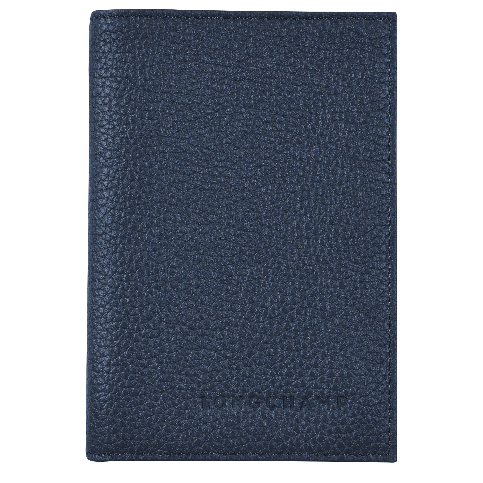 Le Foulonné Passport cover Navy - Leather - 1