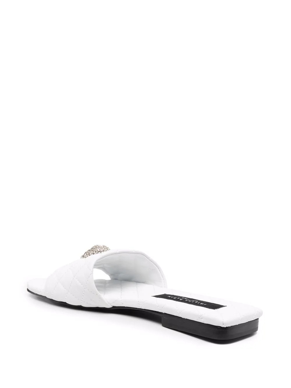 crystal-skull flat sandals - 3