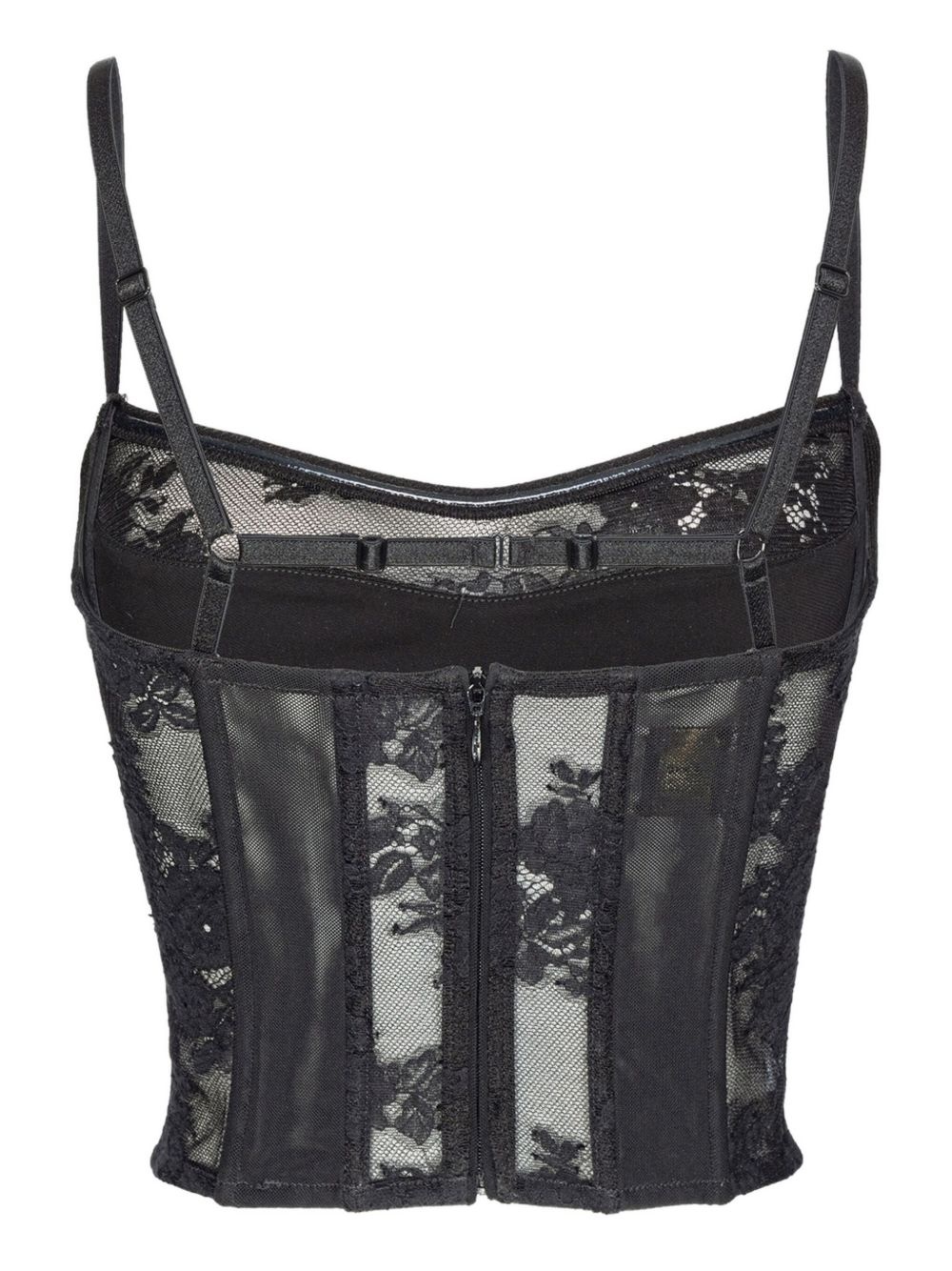 lace bustier top - 2