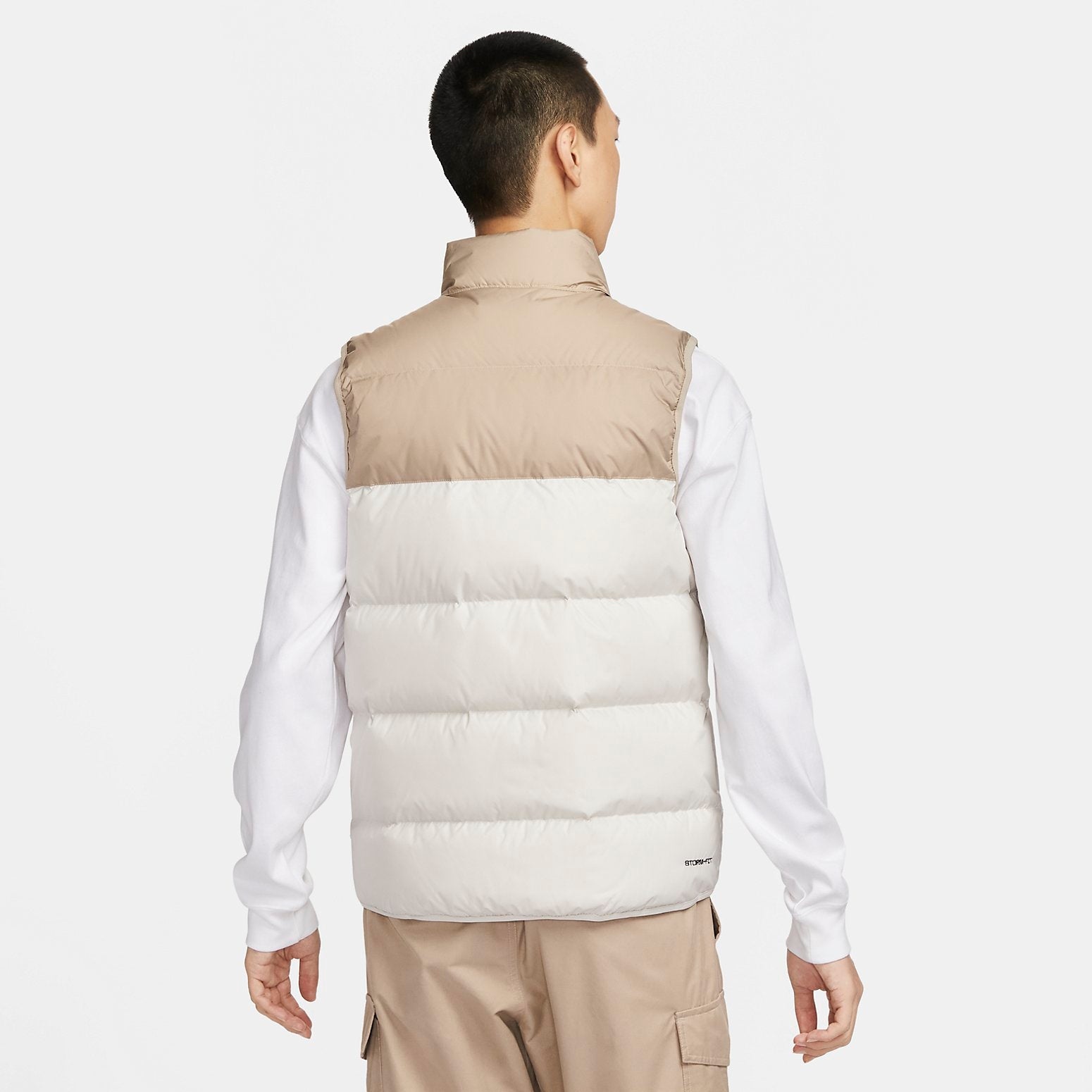 Nike Storm Fit Windrunner PRIMALOFT Filled Vest 'Khaki White' FB8184-247 - 4