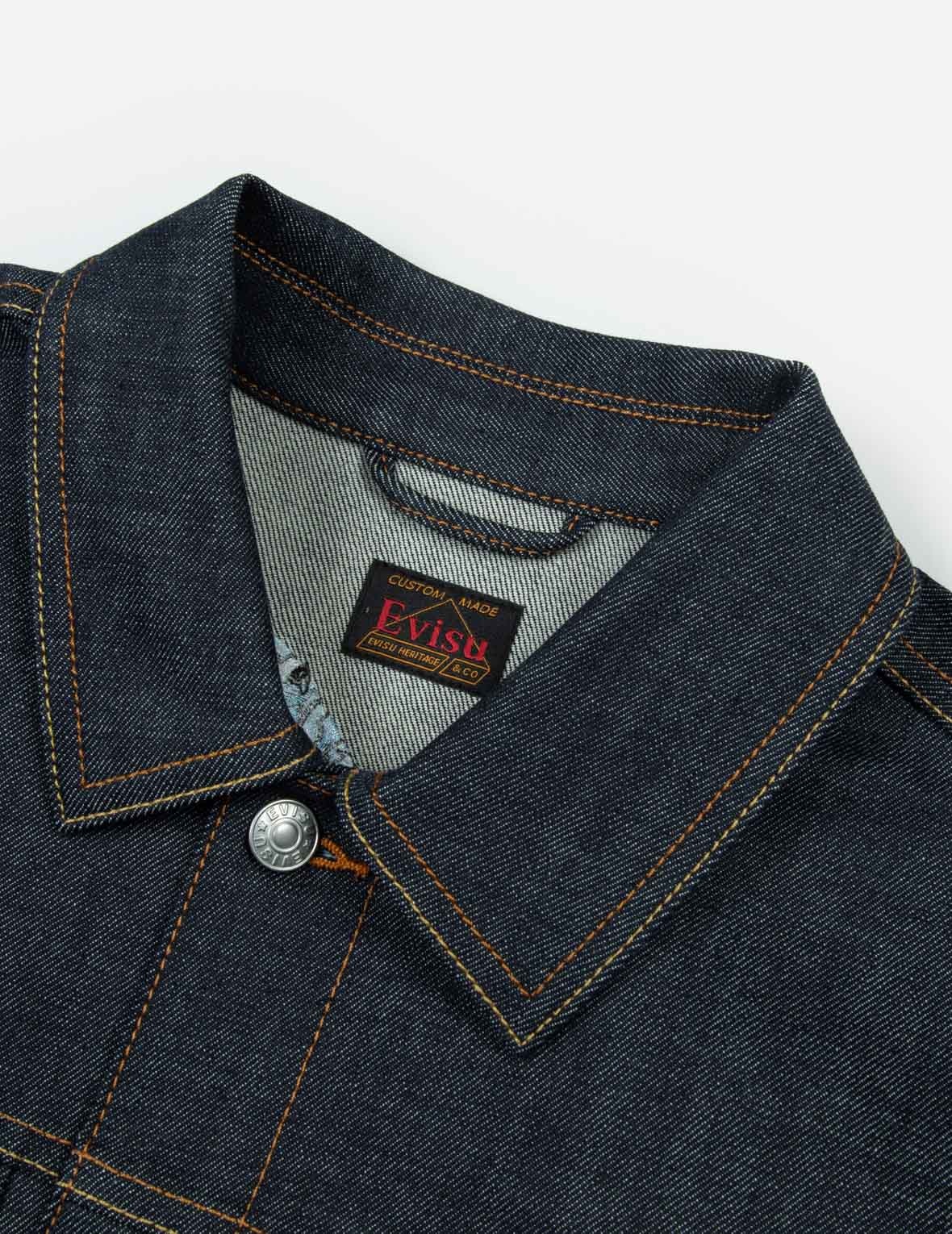 PANDA DAICOCK EMBROIDERY REGULAR FIT DENIM JACKET - 13
