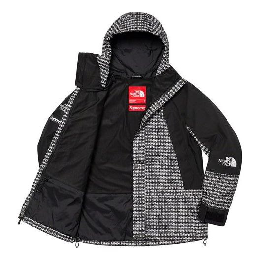 Supreme x The North Face Studded Mountain Light Jacket 'Black White' SUP-SS21-568 - 3