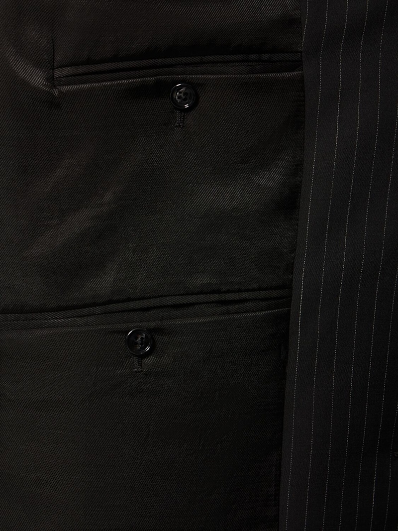 Lizzie tailored pinstripe blazer - 6