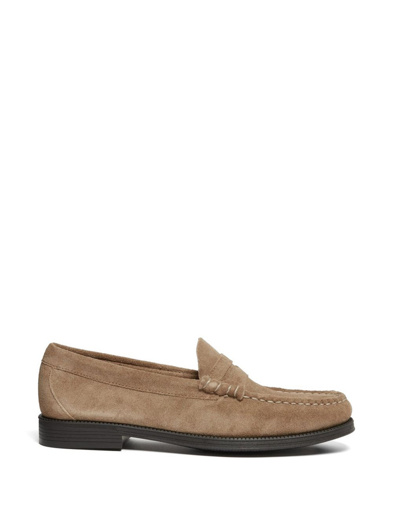 penny suede loafers 1