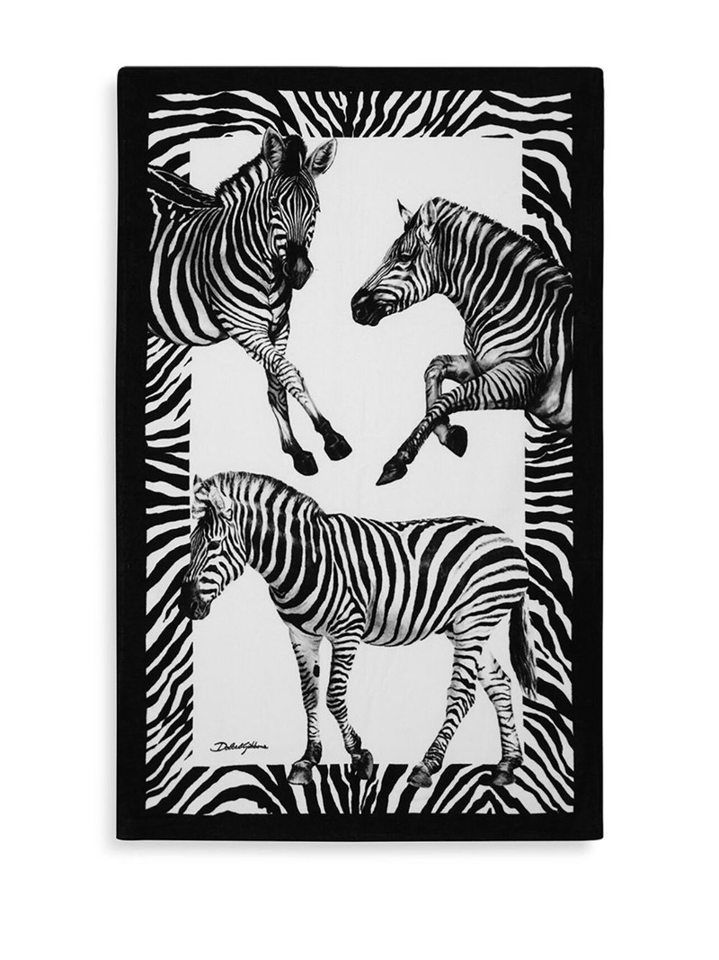 Dolce & Gabbana terry cotton beach towel outlook
