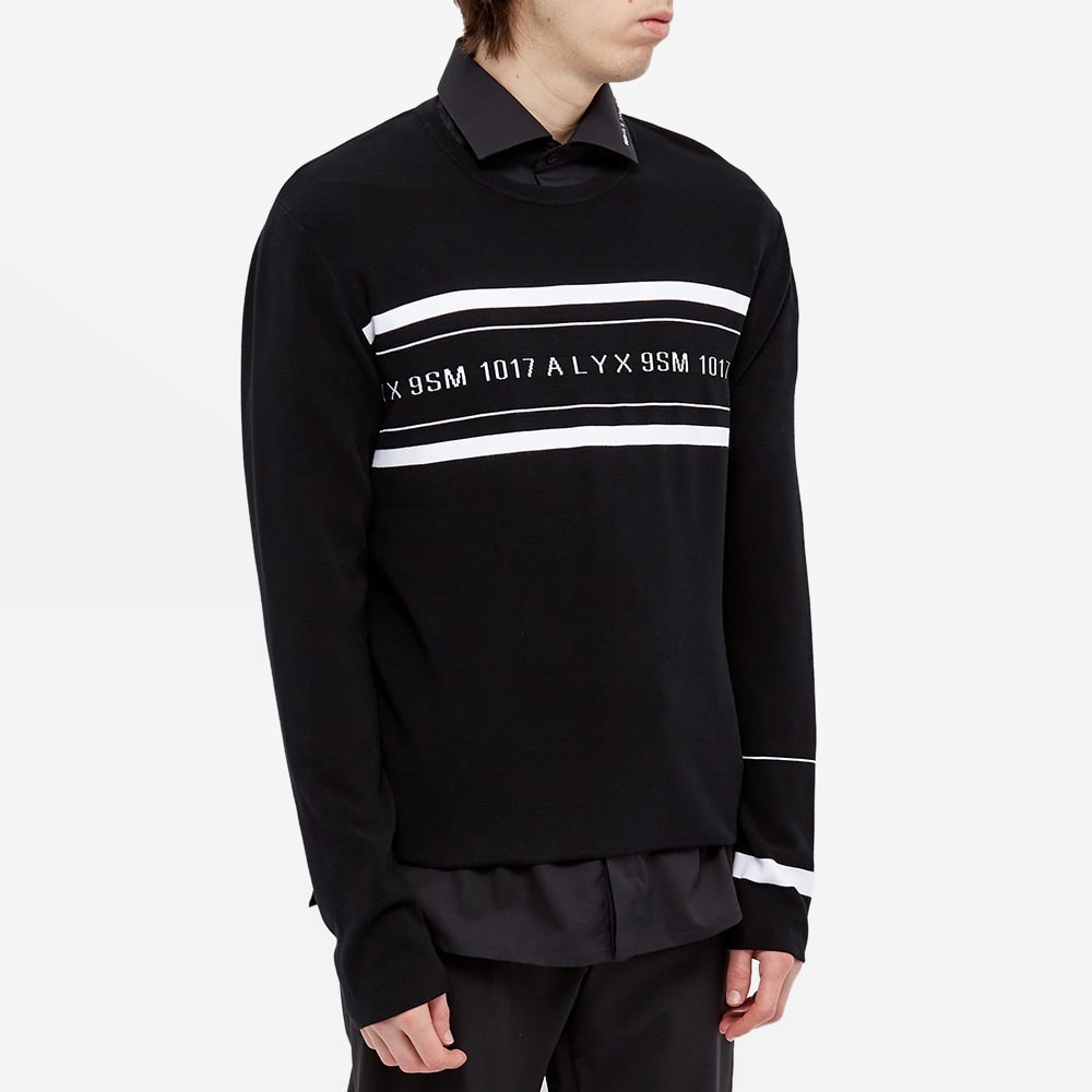 1017 Alyx 9SM Banded Logo Crew Knit - 4