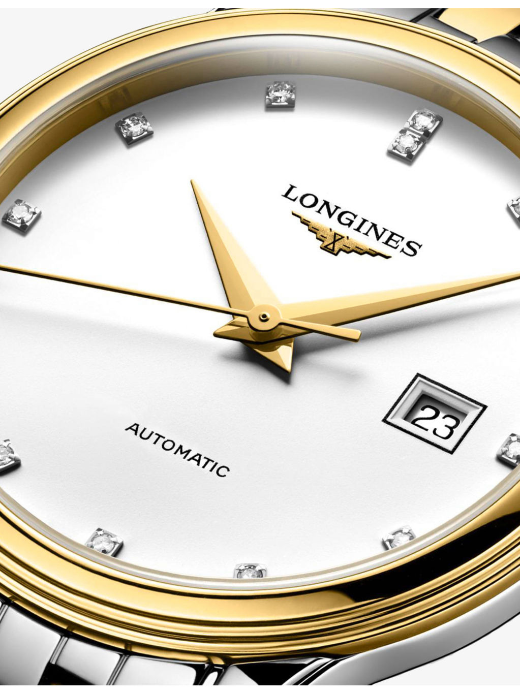 L4.374.3.17.7 Flagship Yellow PVD Coated Stainless-Steel And 0.034ct Diamond Automatic Watch - 2