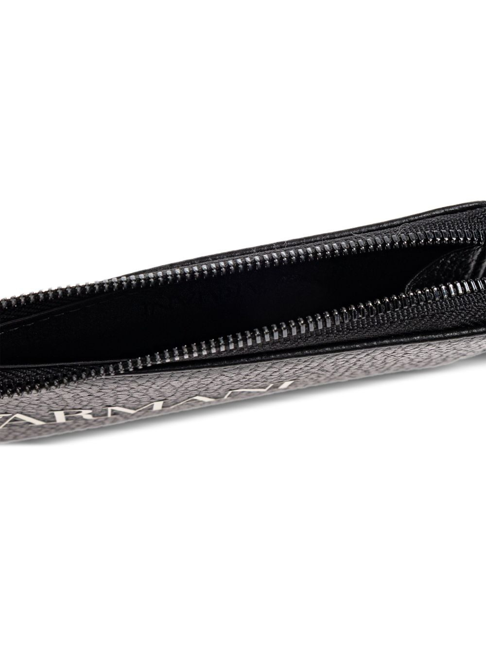 logo-plaque zip-around cardholder - 4