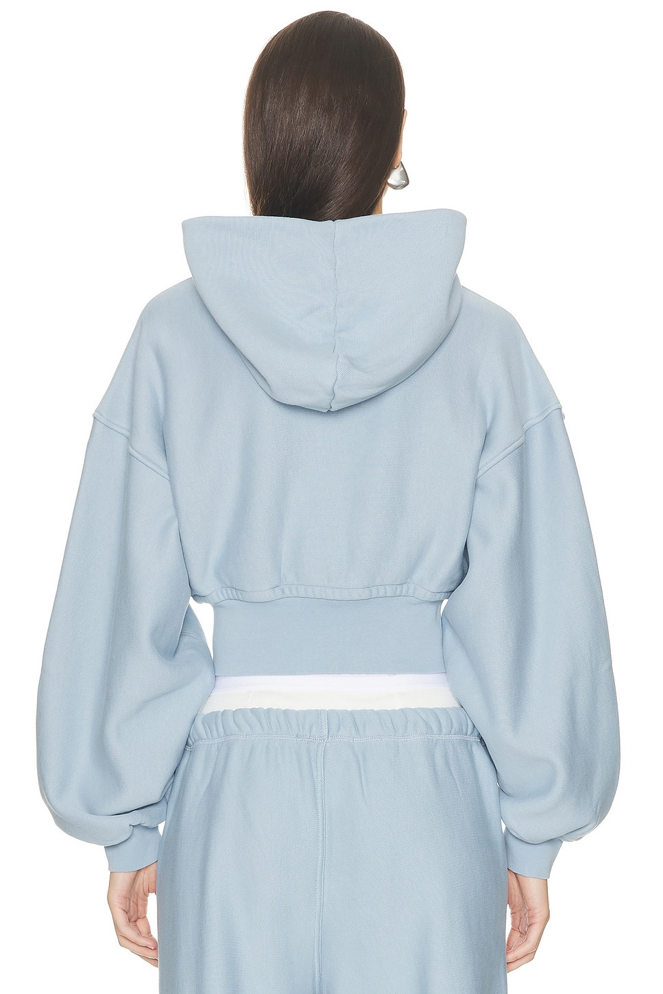 Cropped Zip Up Jacket - 3