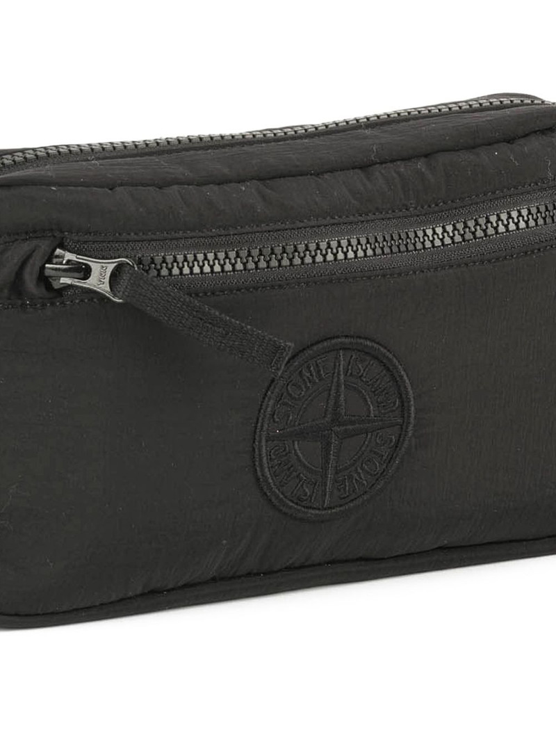 Stone Island wrist-strap clutch bag outlook